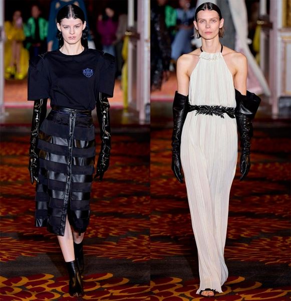Женская модная одежда осень-зима 2022-2023 от бренда Koché