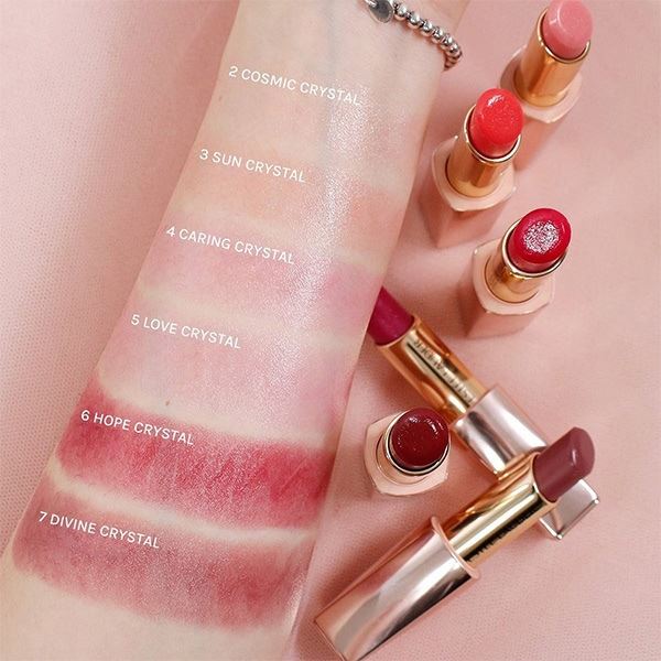 Estee Lauder Pure Color Revitalizing Crystal Balm 2022 - Swatches