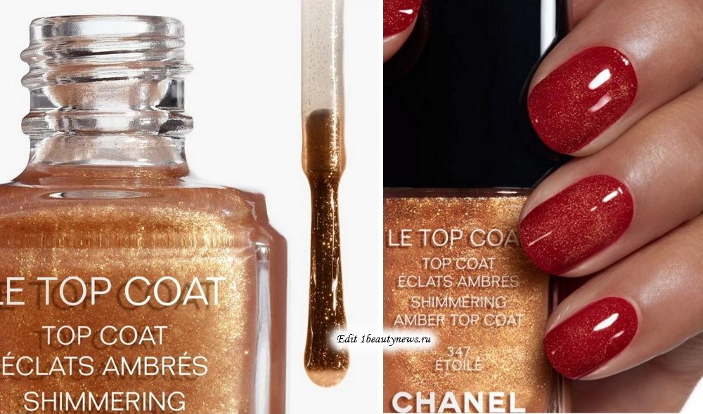Chanel Le Top Coat Christmas Holiday 2022 - Swatches